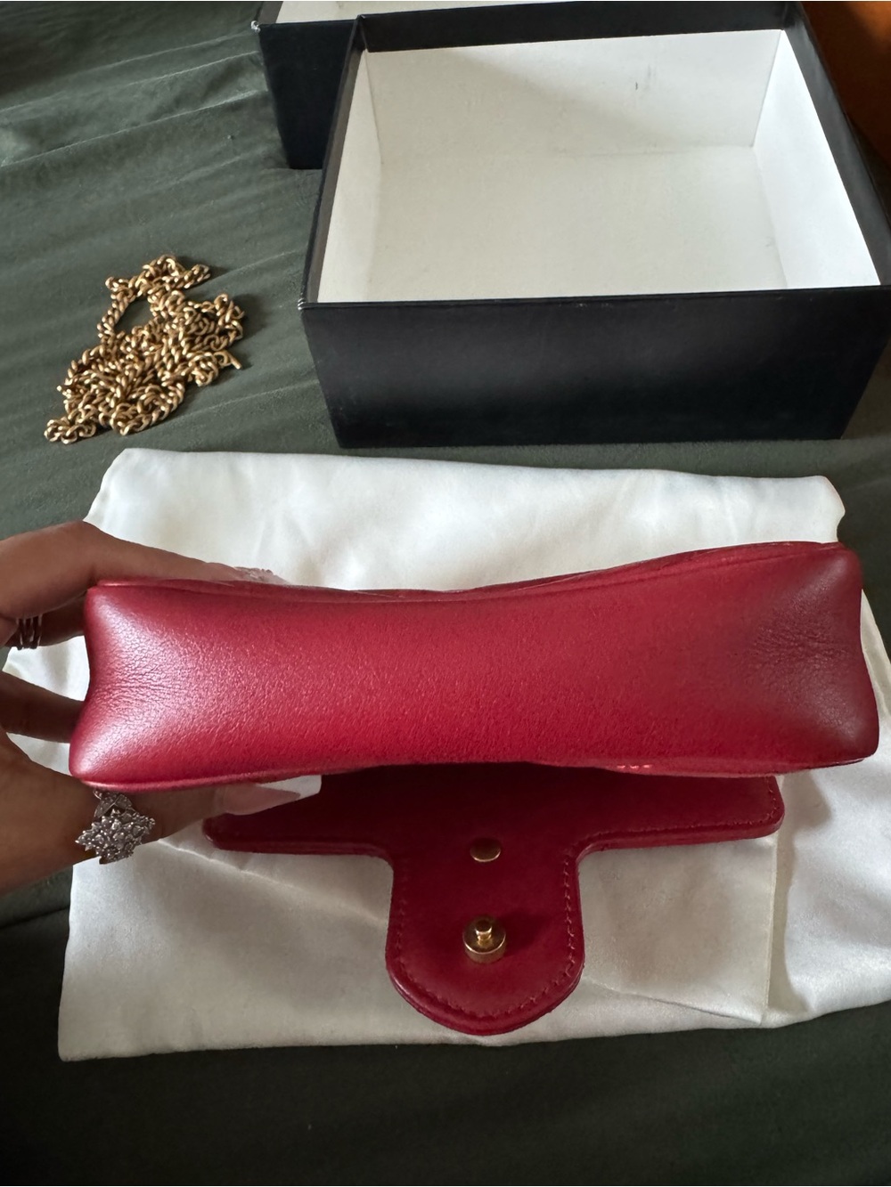 Gucci Red GG Mini - Picture 4 of 11